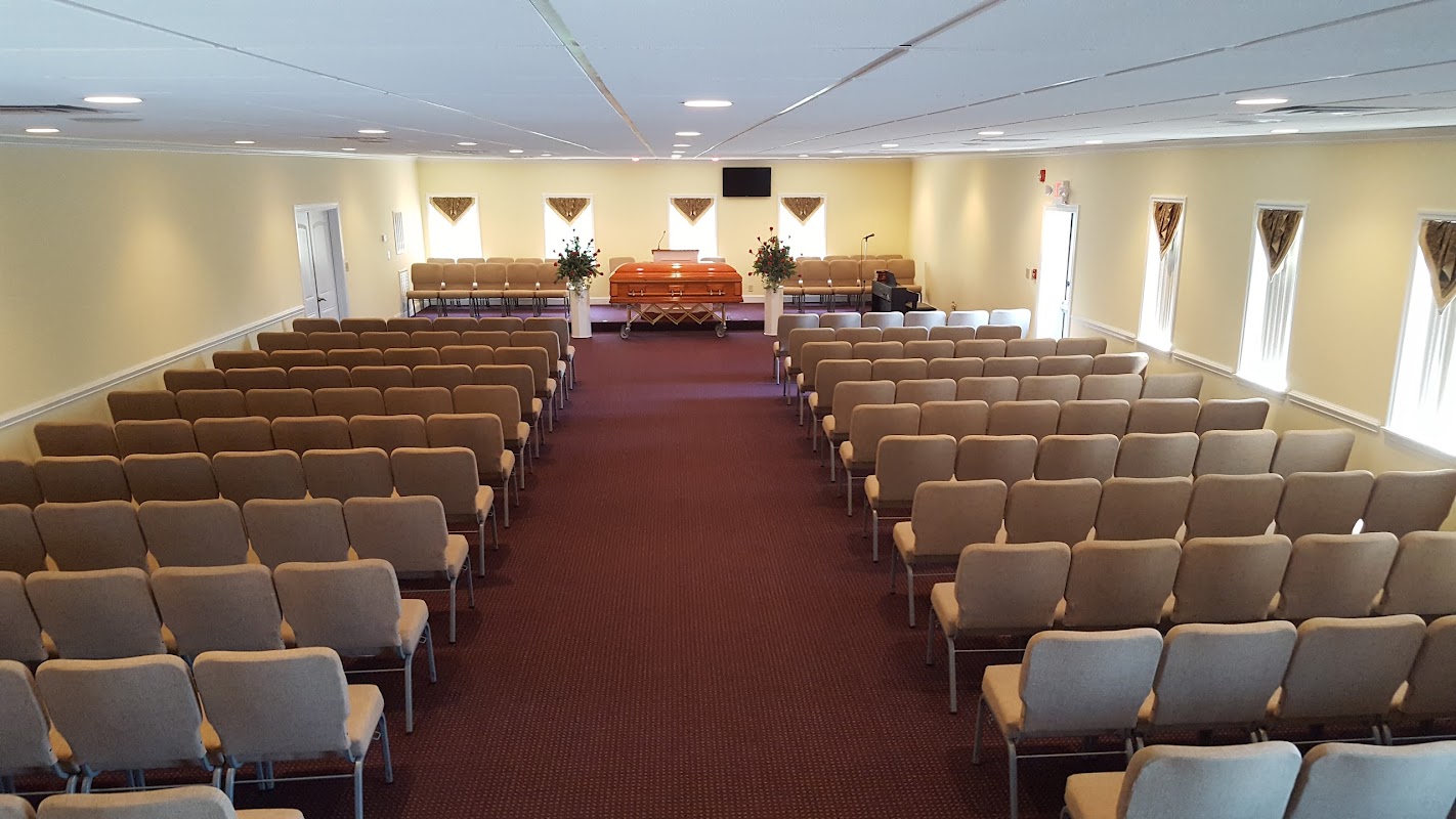 C.H. Harris Funeral Home & Cremation Services building in Clarksville, Virginia
