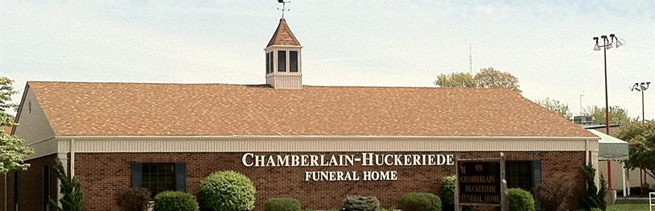 Chamberlain Huckeriede Funeral Home building in Lima, Ohio