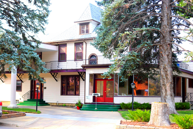 Champion Funeral Home building in Sheridan, Wyoming