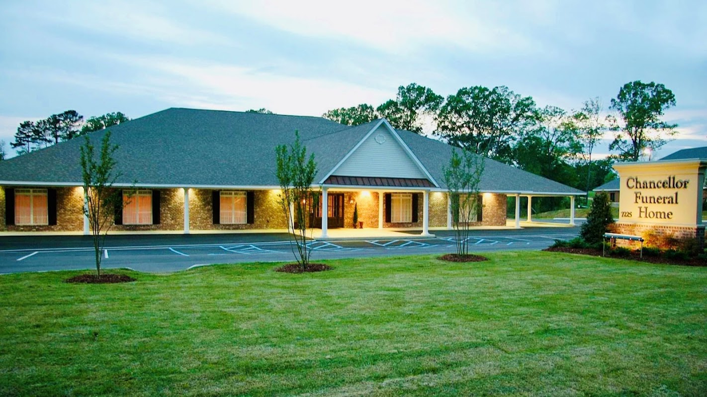 Chancellor Funeral Home building in Byram, Mississippi