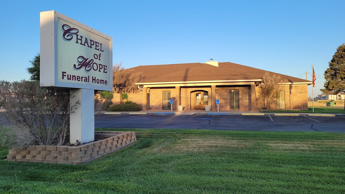 Chapel OFuneral Homeope building in Hobbs, New Mexico