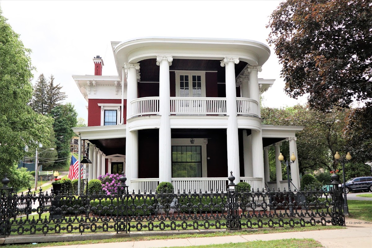 Chapman-Moser Funeral Home building in Little Falls, New York