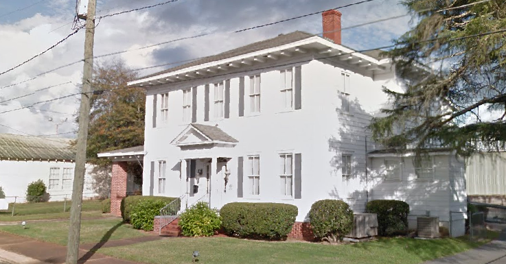 Charles McClellan Funeral Home building in Quincy, Florida