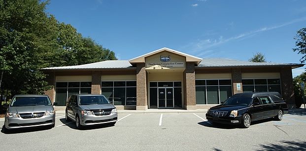 Charleston Cremation Center building in Charleston, South Carolina