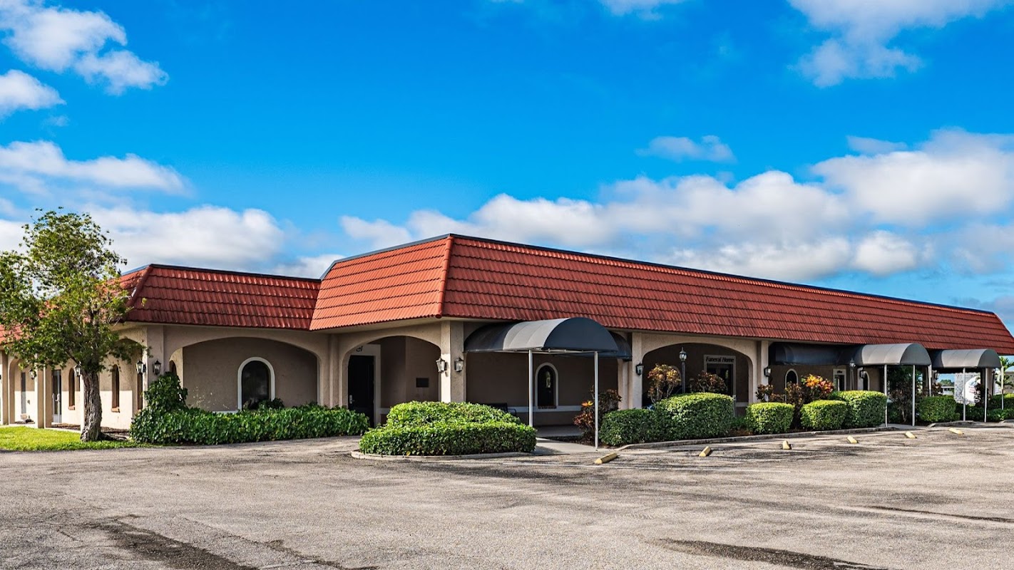 Charlotte Memorial Funeral Home & Memorial Gardens building in Punta Gorda, Florida