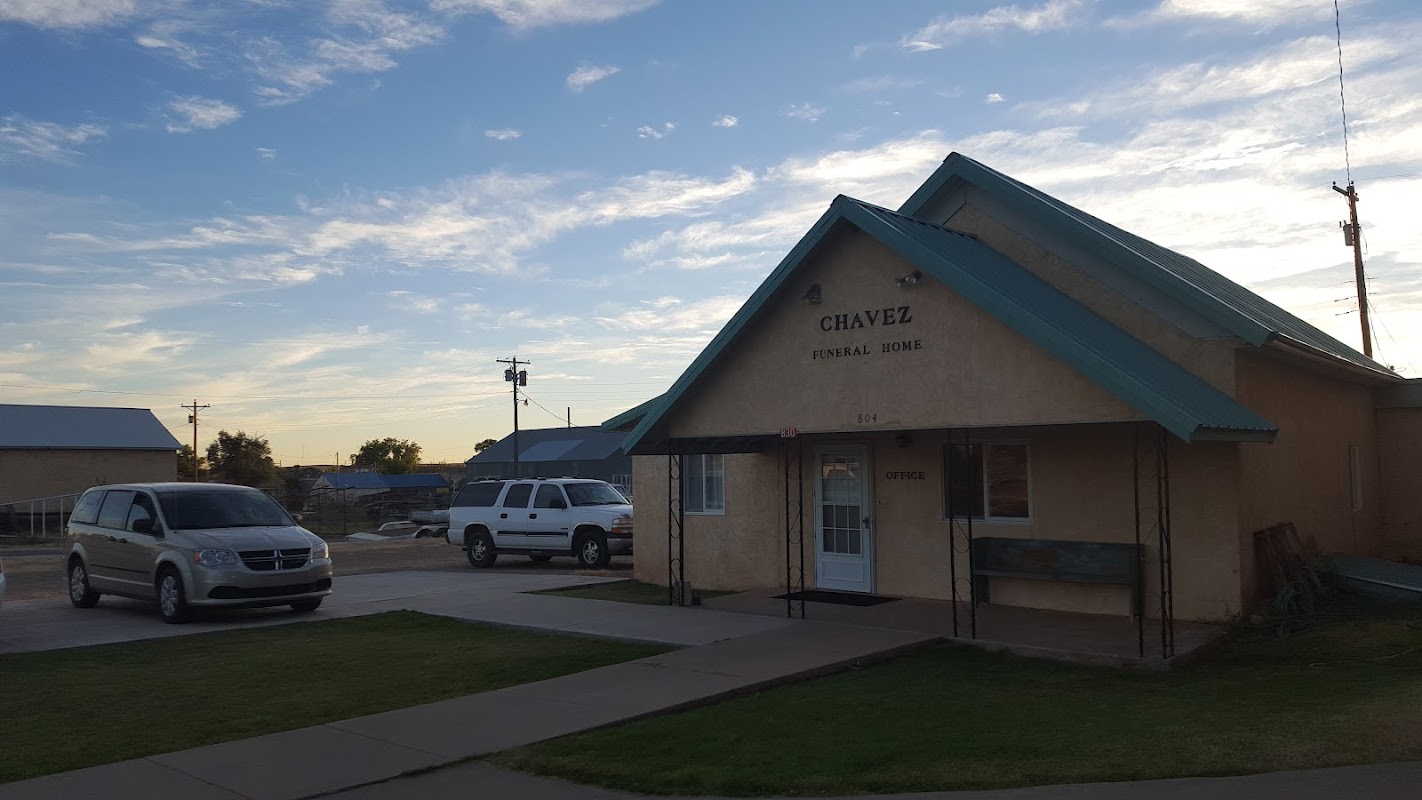 Chavez Funeral Home building in Fort Sumner, New Mexico