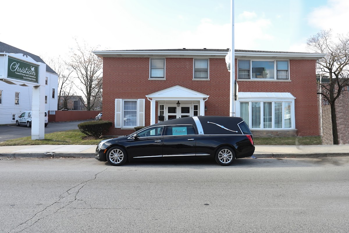 Christian Funeral Home building in Chicago, Illinois