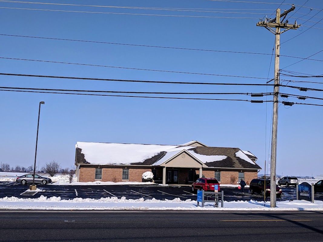 Cisco Funeral Home building in Celina, Ohio