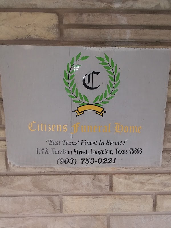 Citizens Funeral Home building in Longview, Texas