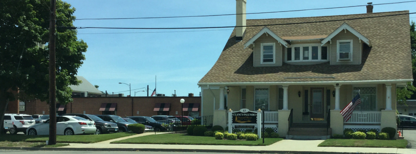 Clancy-Palumbo Funeral Home building in East Haven, Connecticut