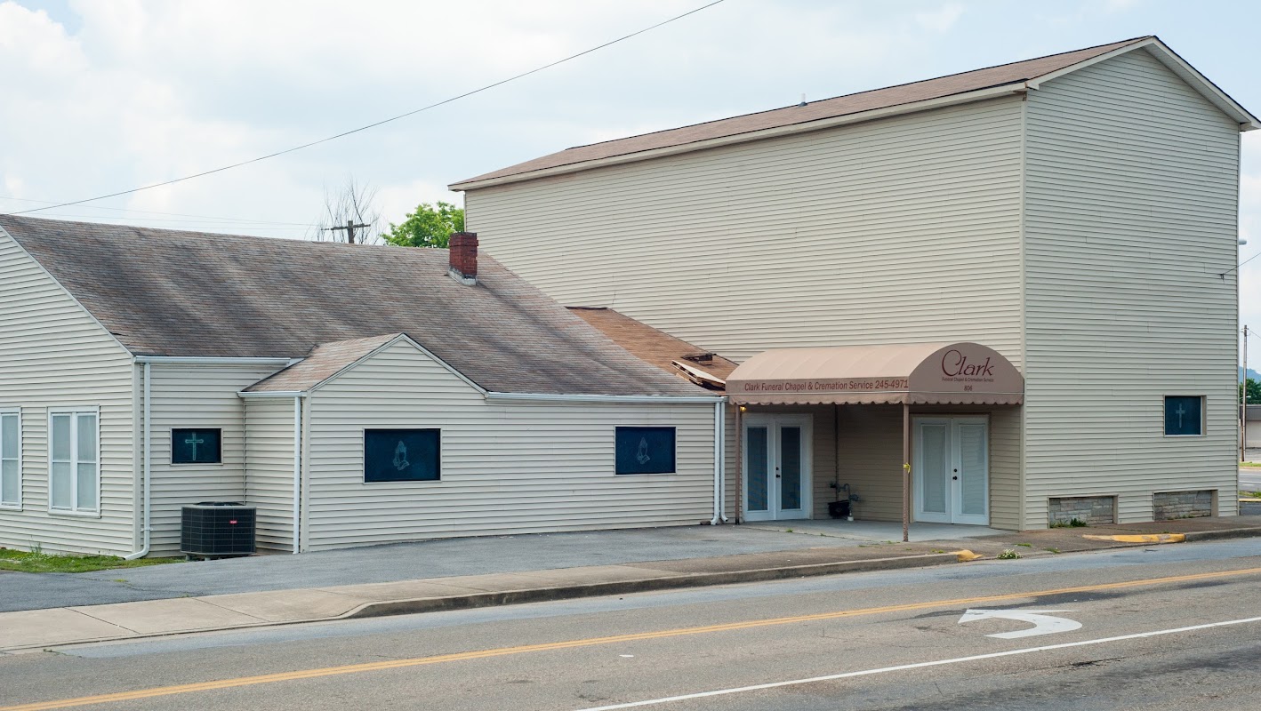 Clark Funeral Chapel & Cremation Service building in Kingsport, Tennessee
