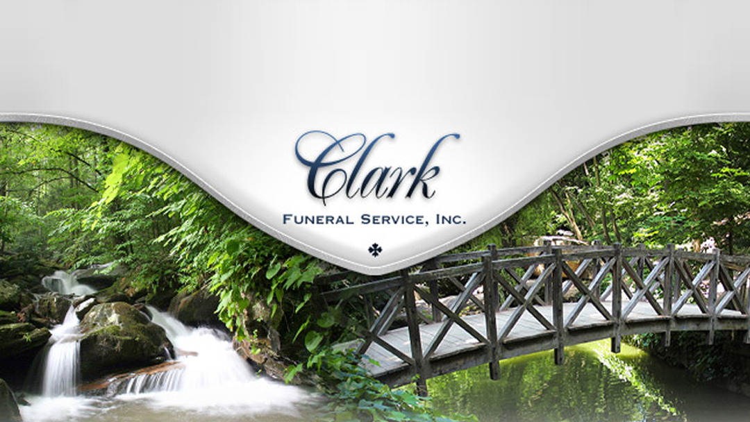 Clark Funeral Service building in Tishomingo, Oklahoma