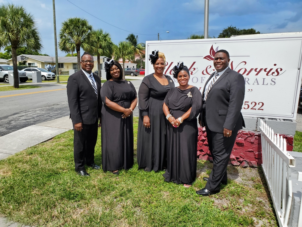 Clark & Norris Home for Funerals building in Dania, Florida
