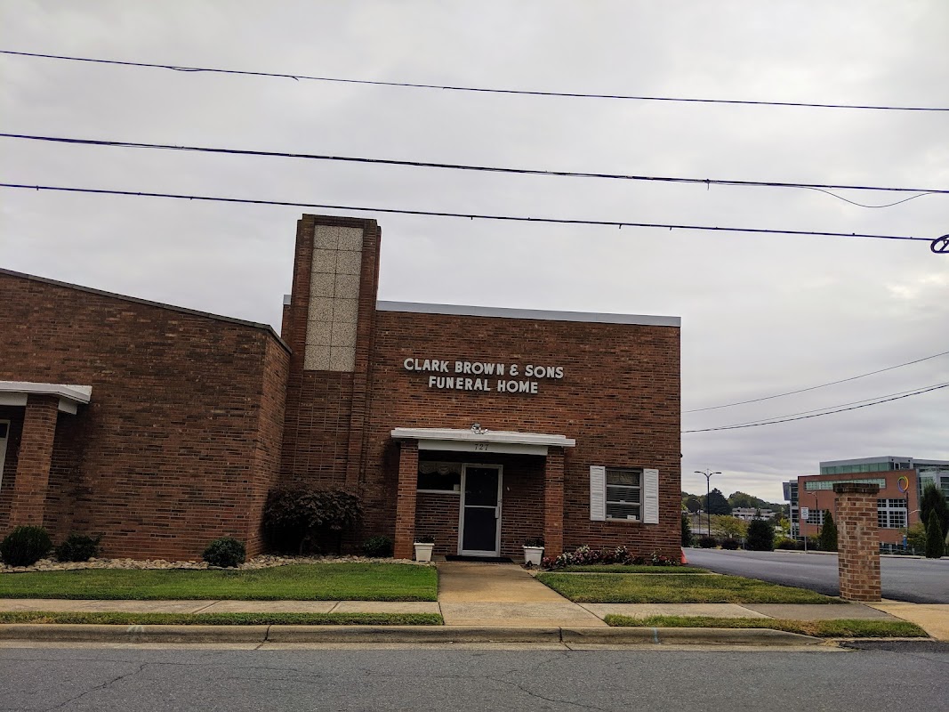 Clark S. Brown & Sons Funeral Home building in Winston-Salem, North Carolina