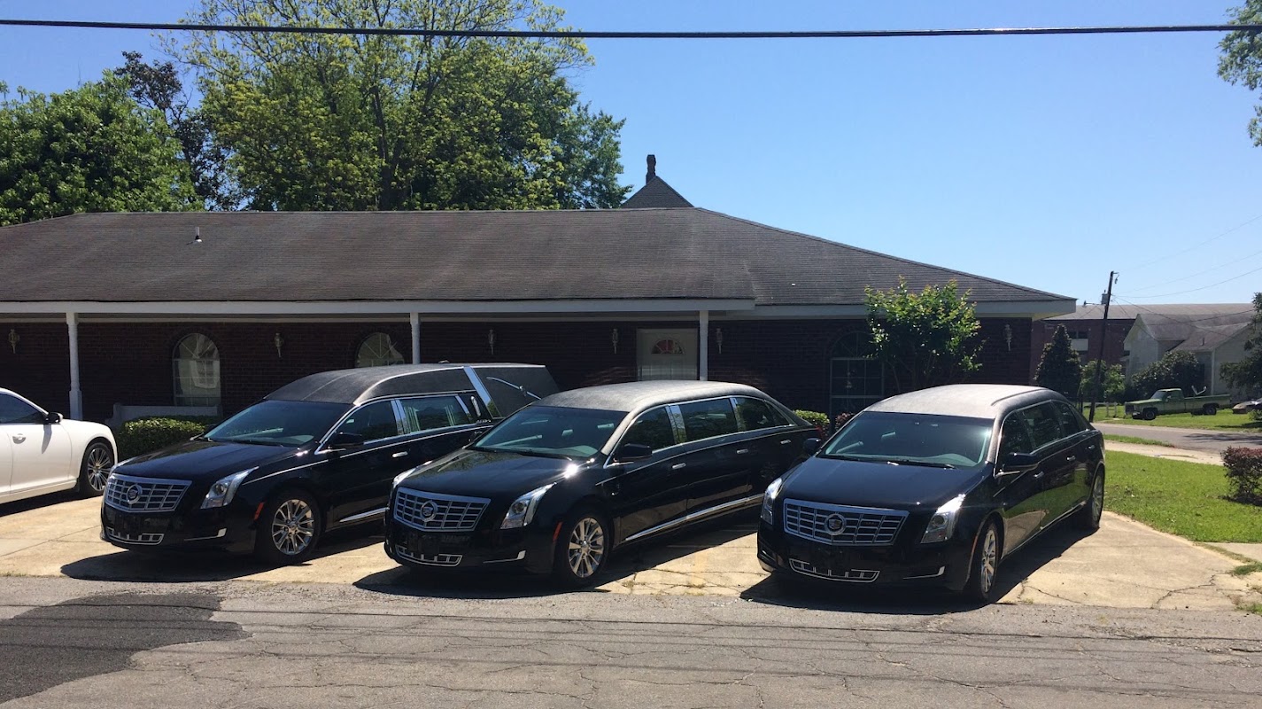 Clarks Funeral Home building in Meridian, Mississippi