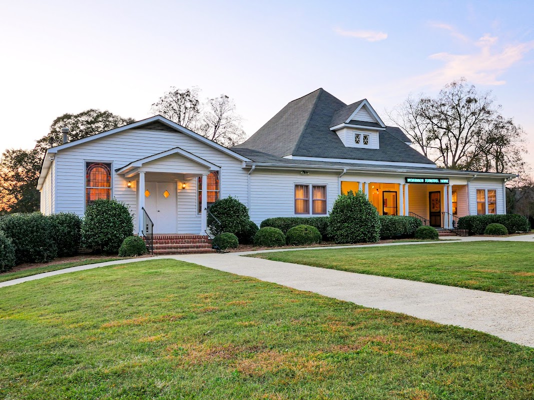 Claude McKibben Funeral Home building in Hogansville, Georgia