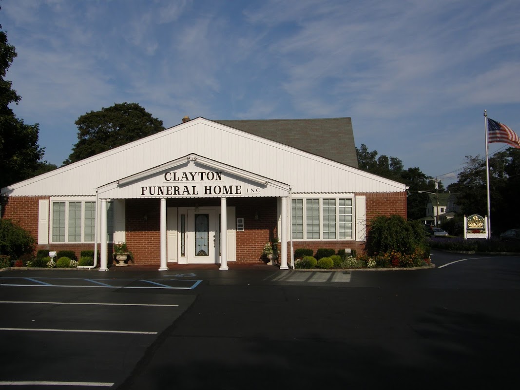 Clayton Funeral Home Inc building in Kings Park, New York