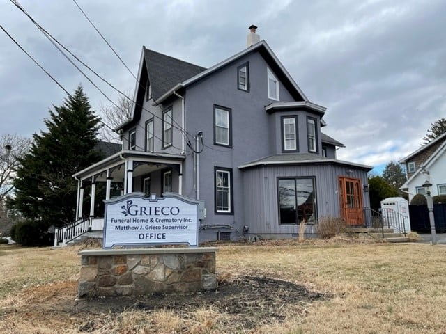 Cleveland & Grieco Funeral Home building in Avondale, Pennsylvania