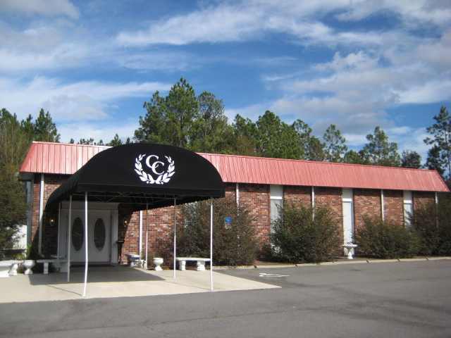 Coastal Camden Funeral Home building in Kingsland, Georgia