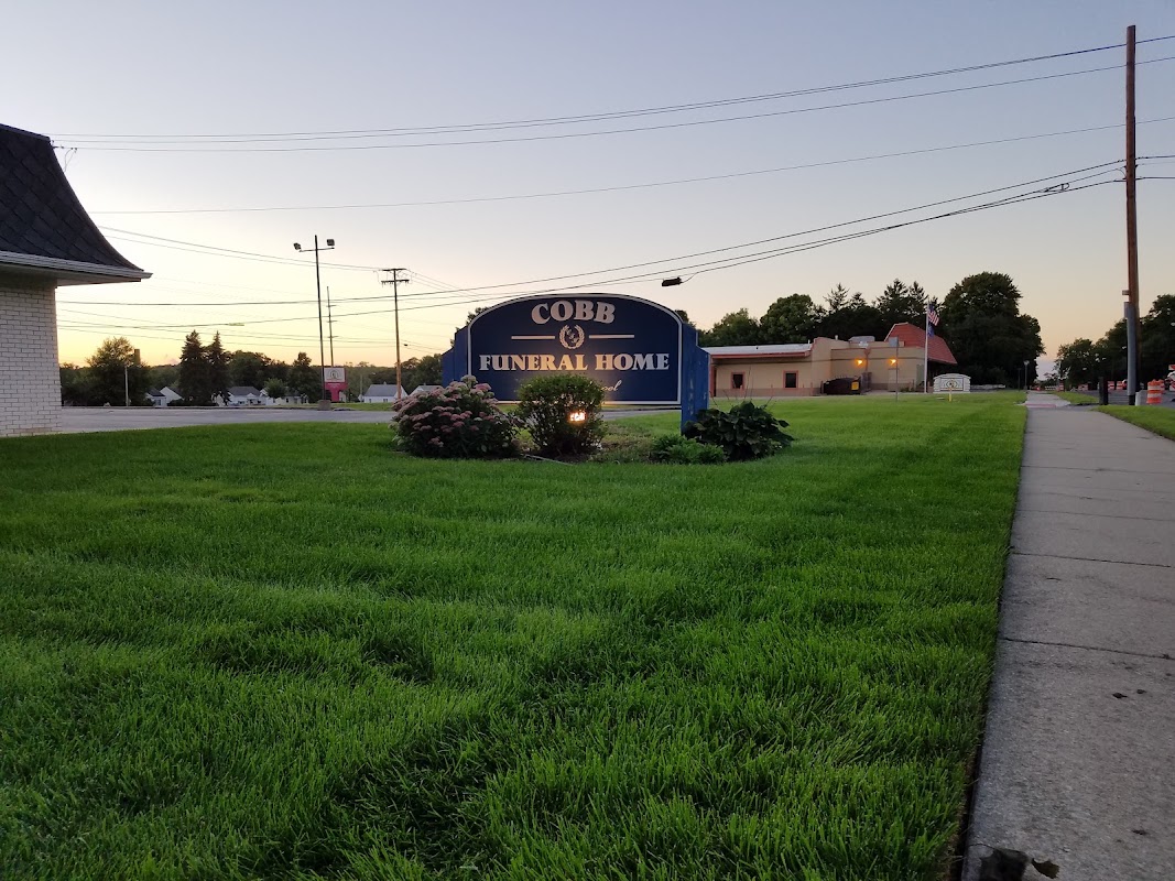 Cobb Funeral Home building in South Bend, Indiana