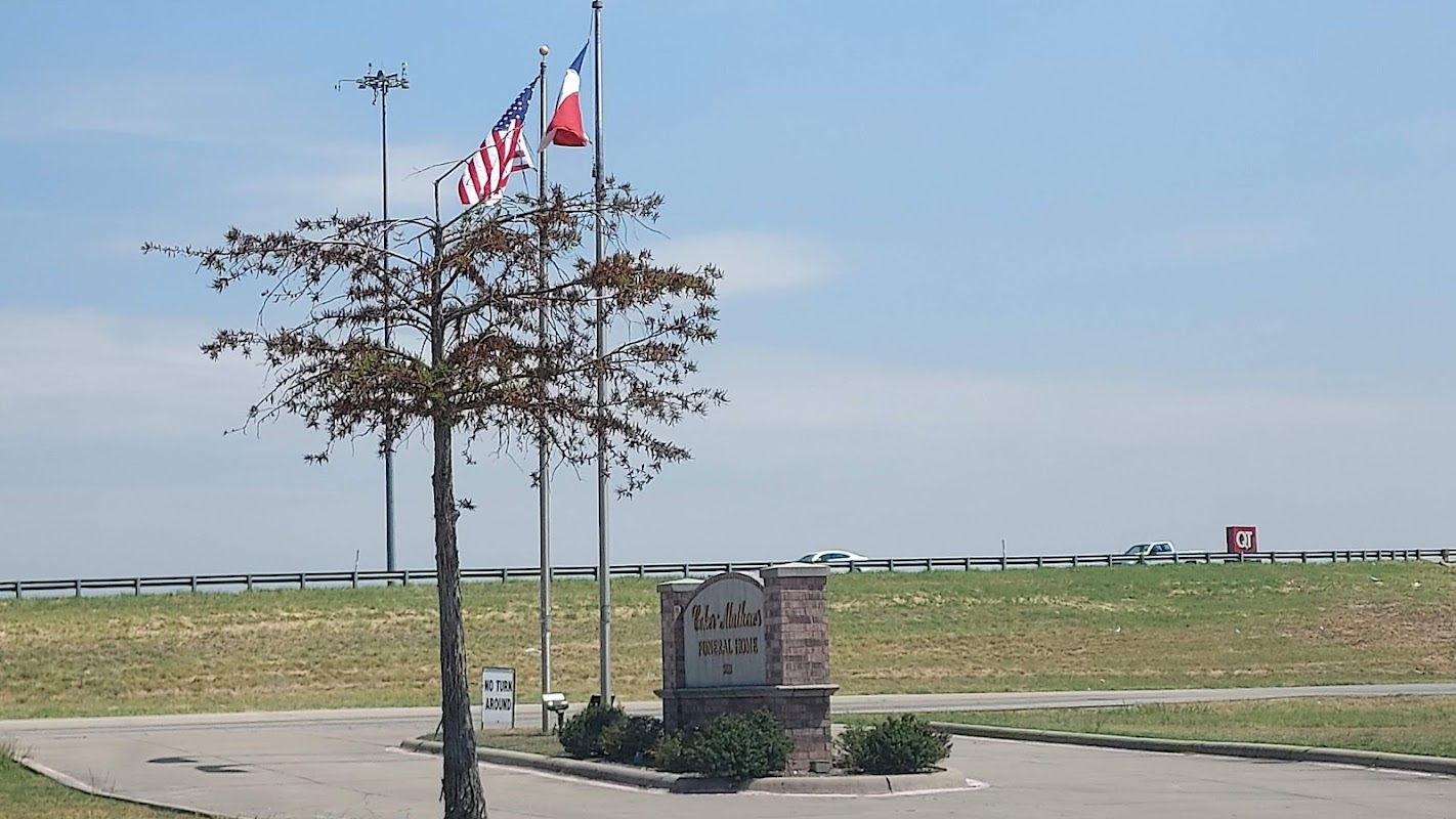 Coker-Mathews Funeral Home building in Greenville, Texas