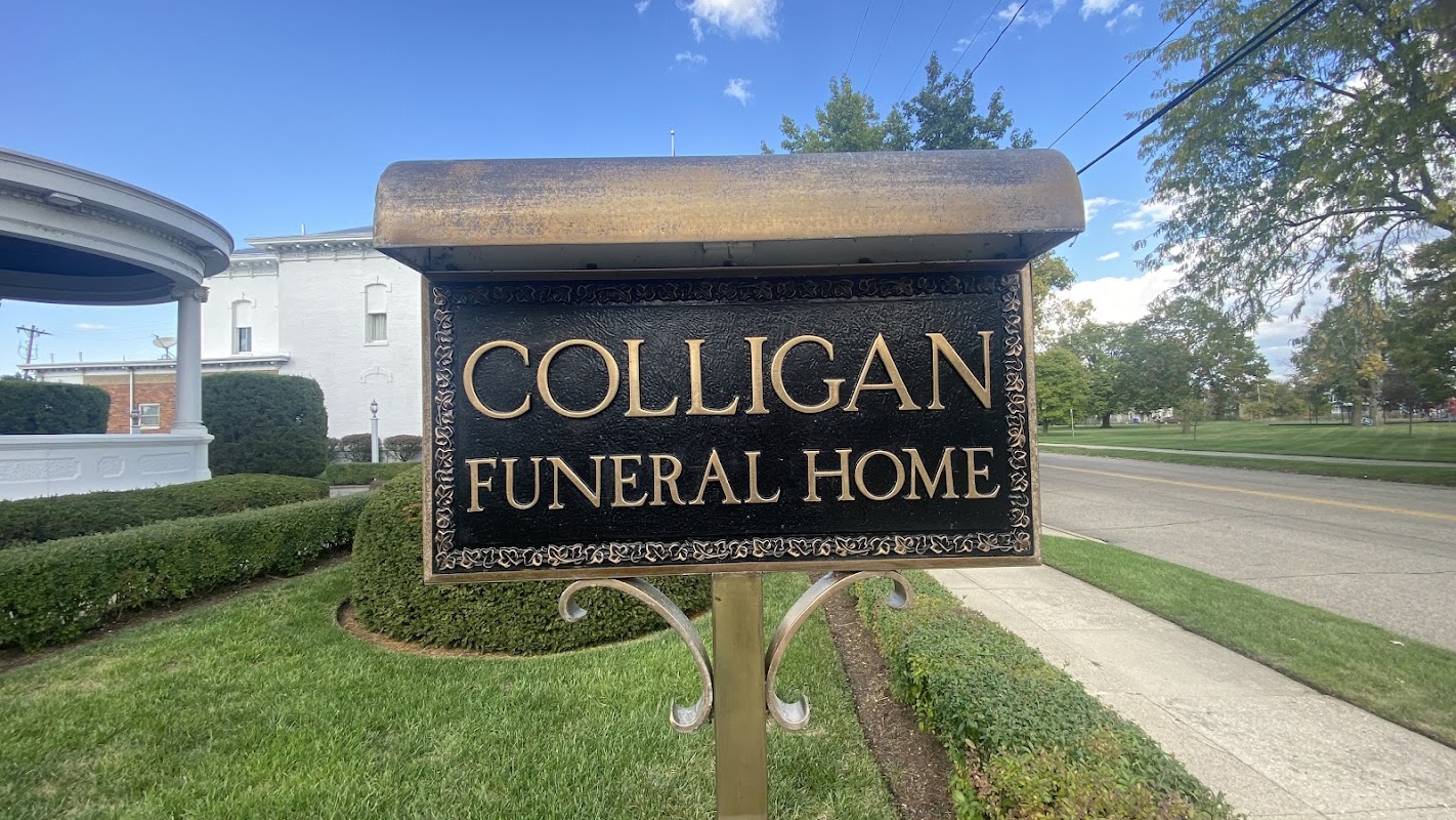 Colligan Funeral Home building in Hamilton, Ohio