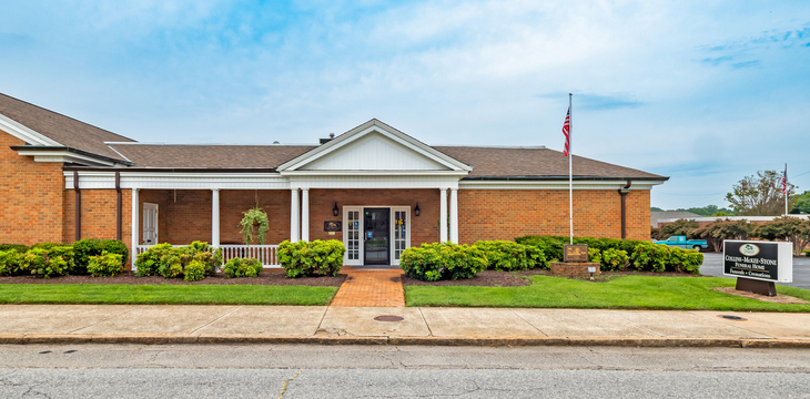 Collins-McKee-Stone Funeral Home building in Martinsville, Virginia