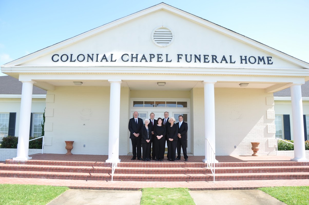 Colonial Chapel Mims Mitchell Funeral Home building in Magee, Mississippi