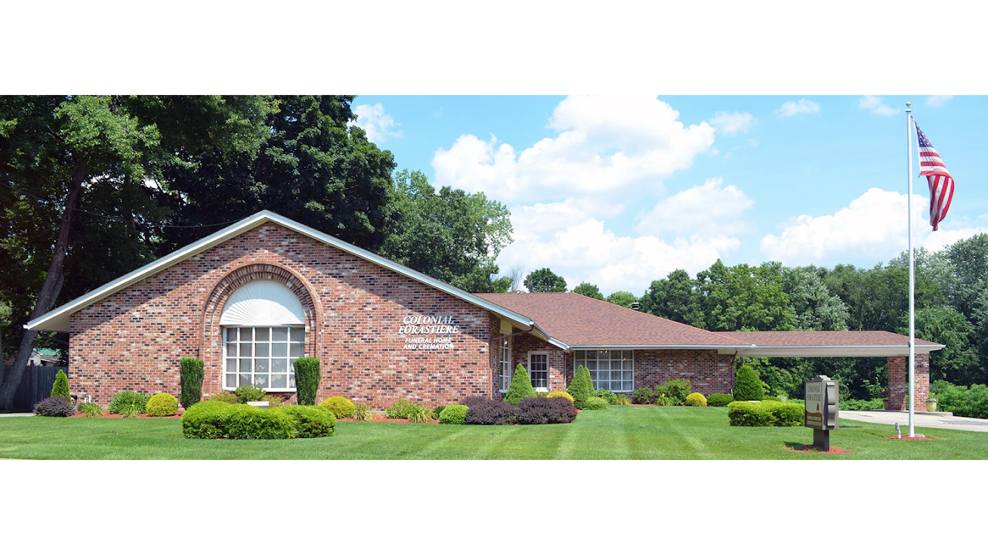 Colonial Forastiere Funeral Home & Cremation building in Agawam, Massachusetts