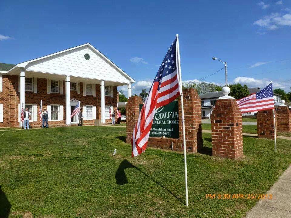 Colvin Funeral Home & Crematory building in Fayetteville, North Carolina