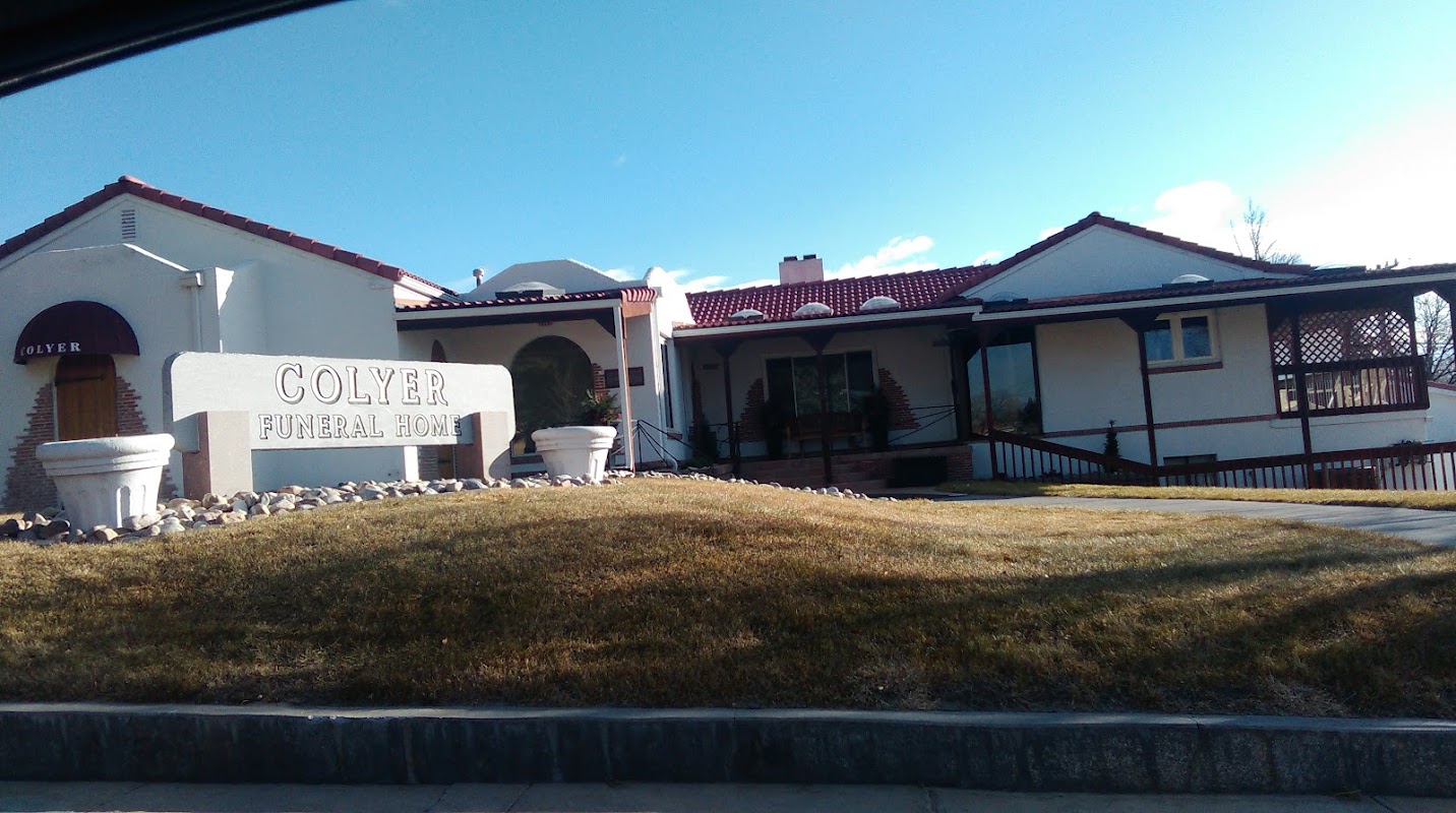 Colyer Funeral Home building in Torrington, Wyoming