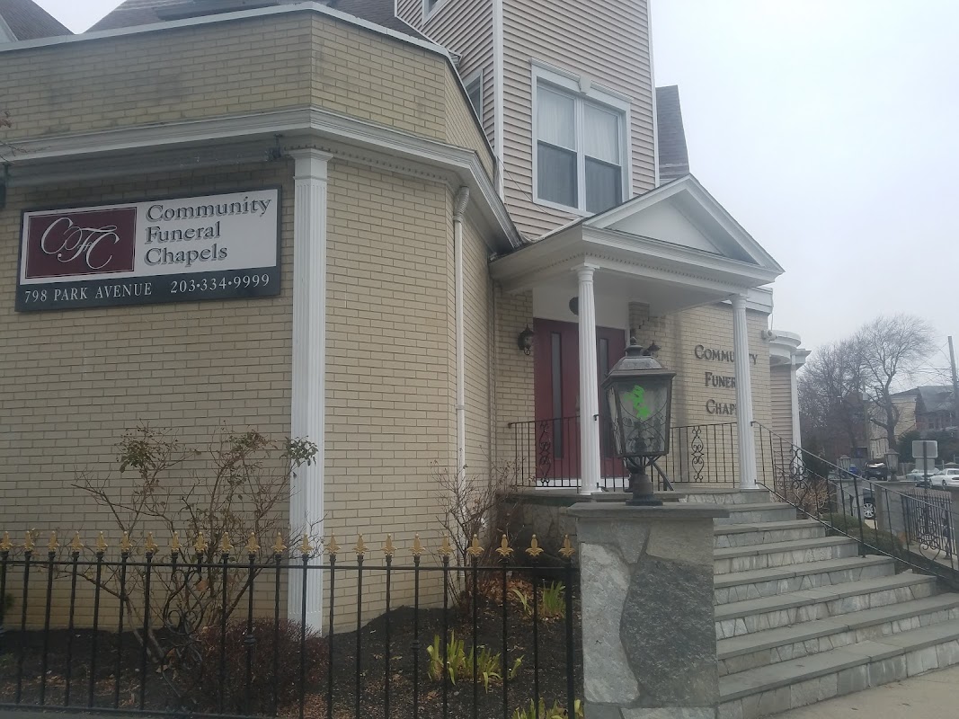 Community Funeral Chapels building in Bridgeport, Connecticut