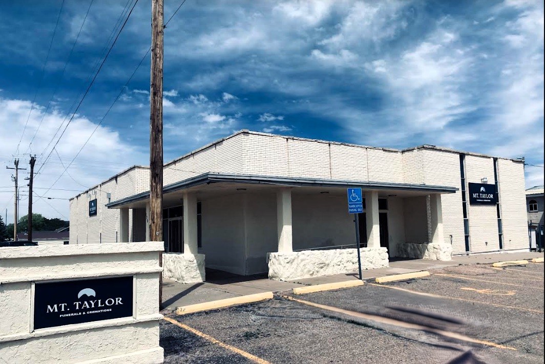Compassion Mortuary building in Grants, New Mexico