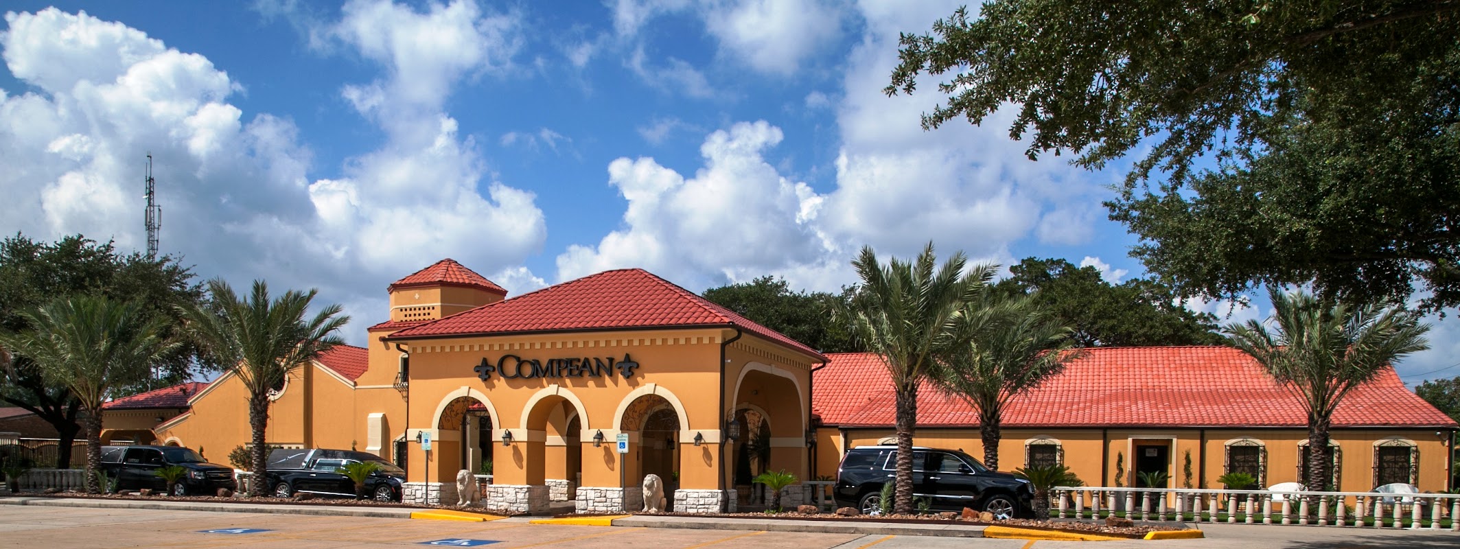Compean Funeral Home building in Houston, Texas