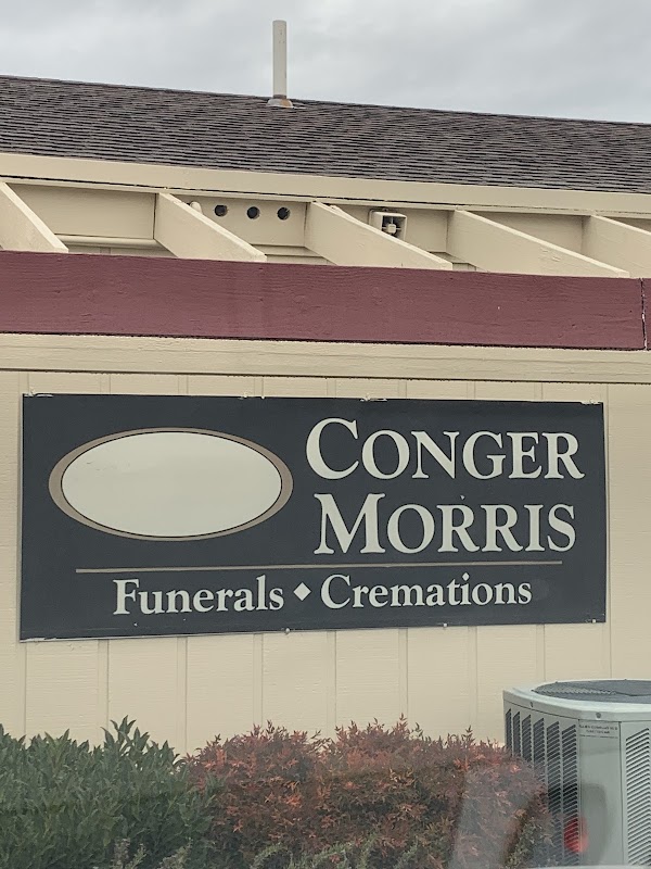 Conger-Morris Funeral Director building in Medford, Oregon