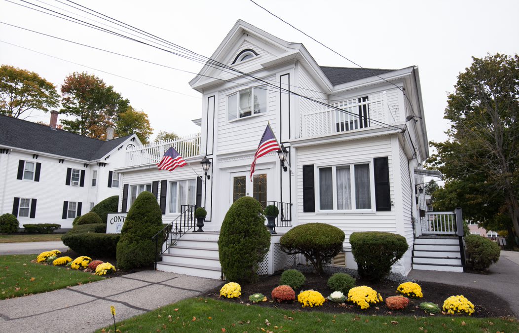 Conte Funeral Homes building in North Andover, Massachusetts