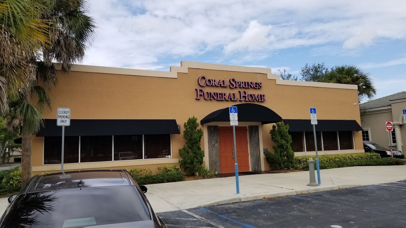 Coral Springs Funeral Home building in Coral Springs, Florida