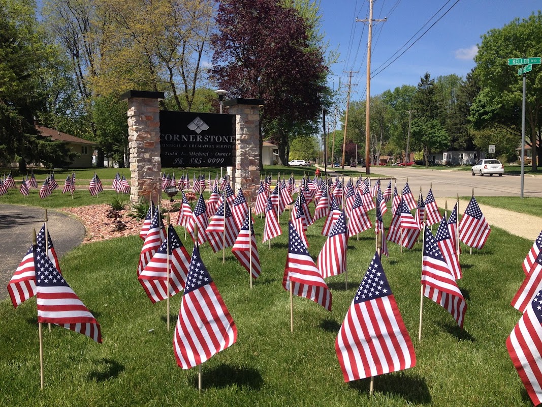 Cornerstone Funeral & Cremation Services building in Beaver Dam, Wisconsin