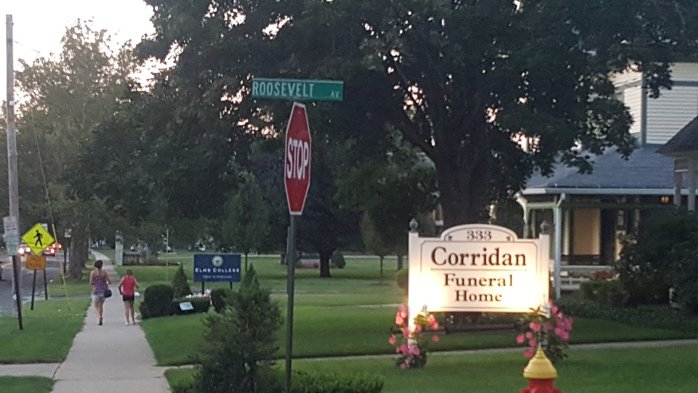 Corridan Funeral Home building in Chicopee, Massachusetts