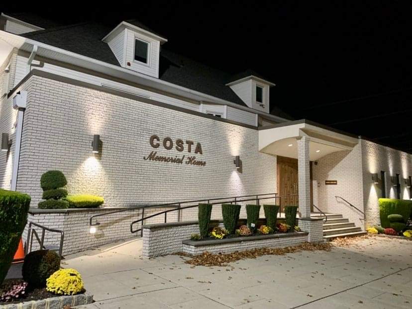 Costa Memorial Home building in Hasbrouck Heights, New Jersey
