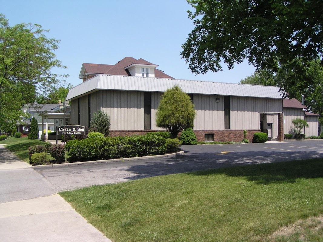 Cowan & Son Funeral Home building in Van Wert, Ohio