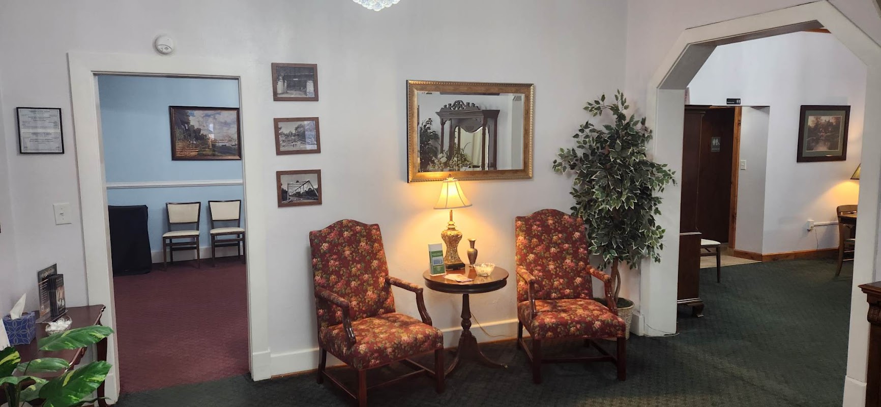 Craigsville Sensabaugh Zimmerman Funeral Home building in Craigsville, Virginia