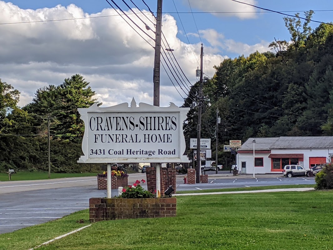 Cravens-Shires Funeral Home building in Bluefield, West Virginia