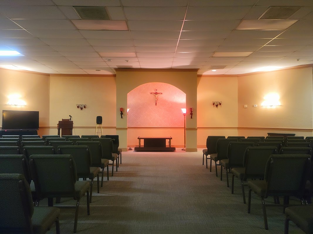 Cristo Rey Funeral Home building in Houston, Texas
