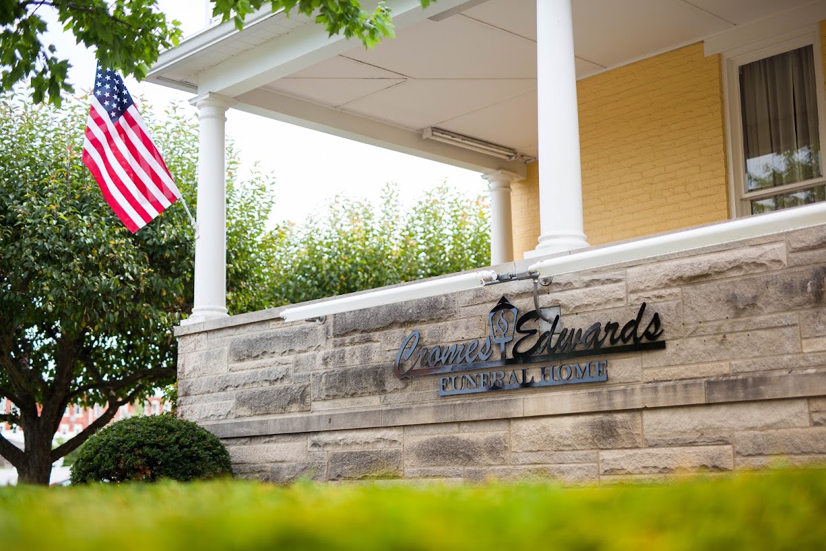Cromes Funeral Home building in Sidney, Ohio