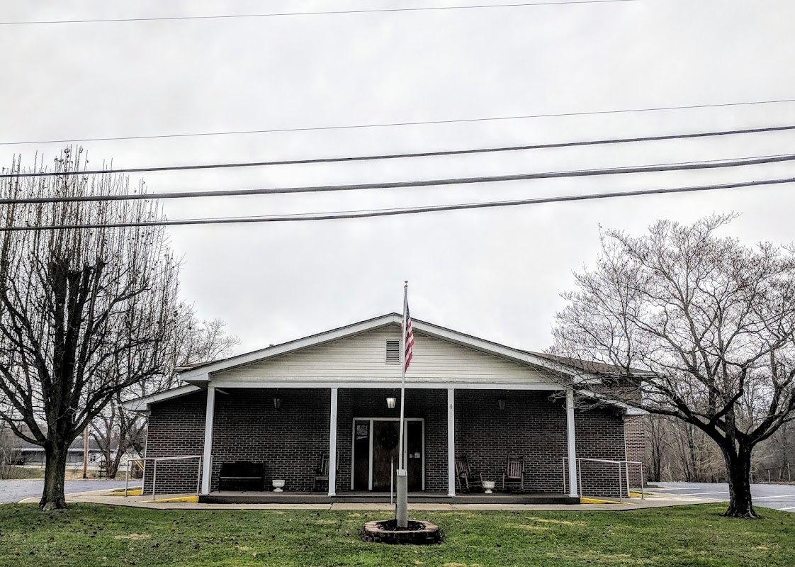 Crow-Hussell Funeral Home building in Point Pleasant, West Virginia
