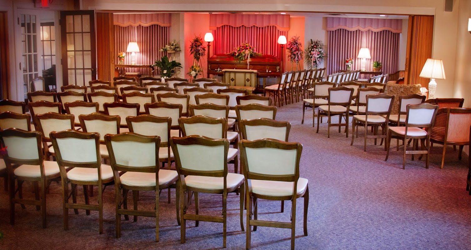 Dagon Funeral Home building in Hornell, New York