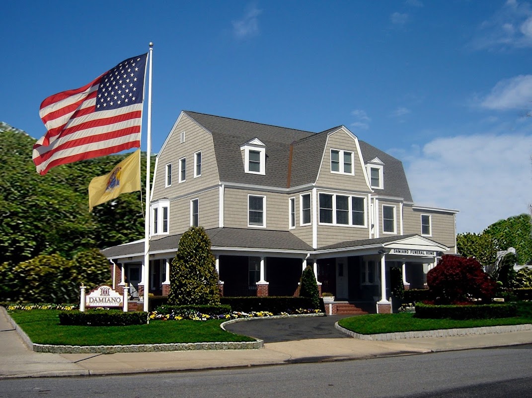 Damiano Funeral Home building in Long Branch, New Jersey
