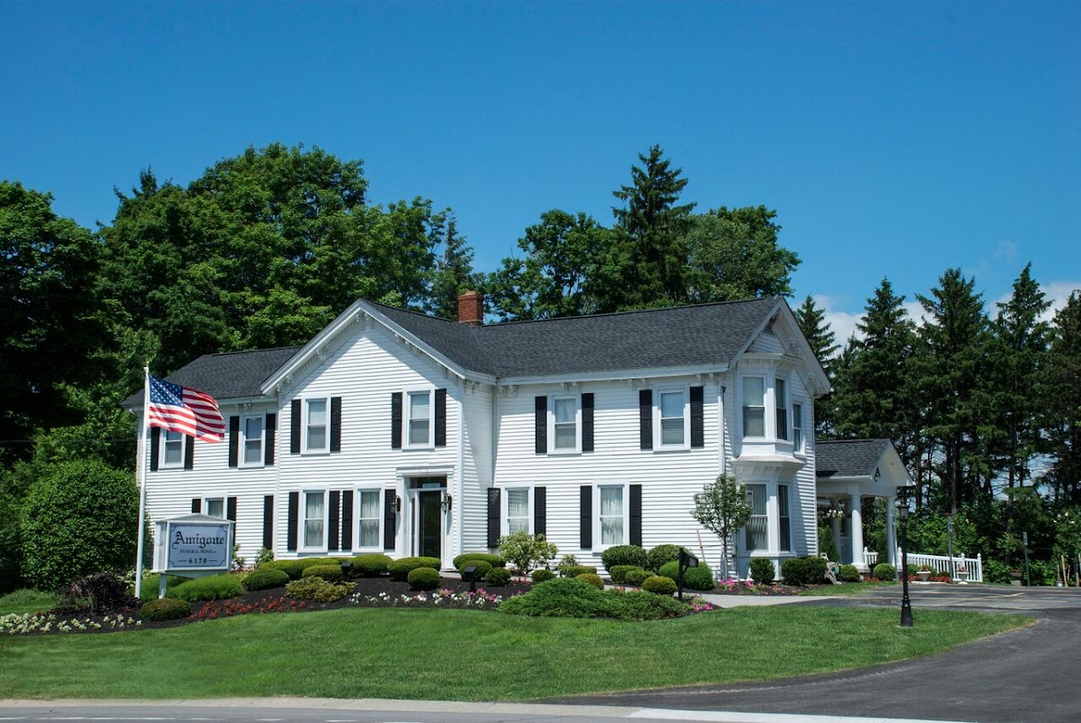 D'Amico Funeral Home building in Orchard Park, New York