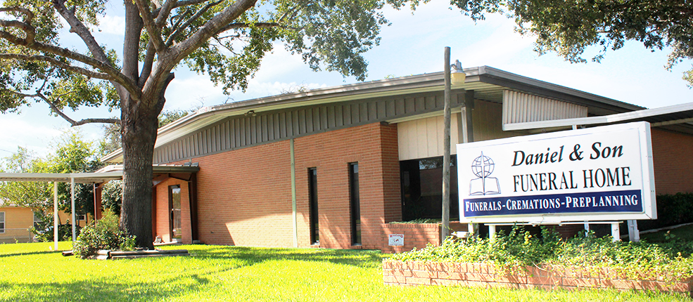 Daniel & Son Funeral Home building in Bryan, Texas